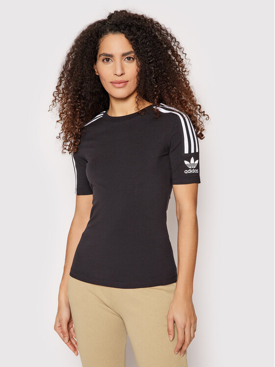 adidas adidas Футболка Tight Tee FM2592 Чорний Slim Fit
