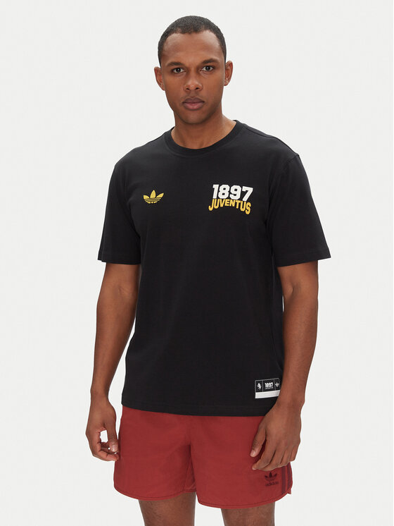 adidas adidas Футболка Juventus VRCT JL6114 Чорний Regular Fit