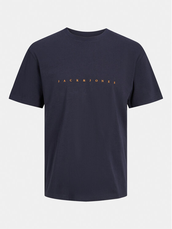 Jack & Jones Jack & Jones T-shirt Star 12234746 Blu scuro Relaxed Fit