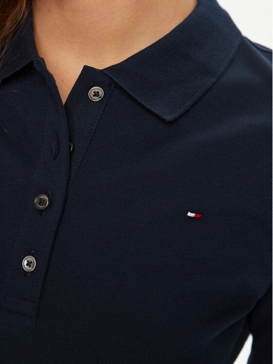 Tommy Hilfiger Tommy Hilfiger Polo majica 1985 WW0WW43224 Mornarsko modra Regular Fit