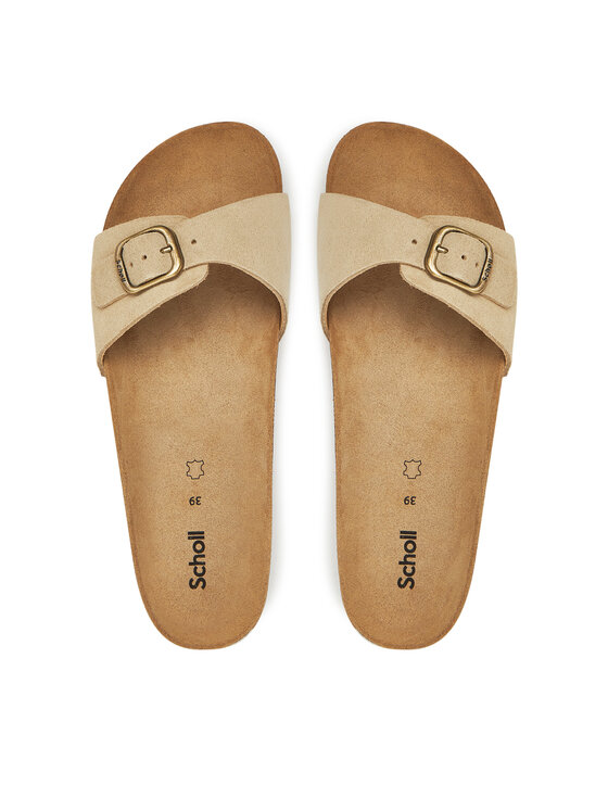 Scholl Ciabatte Scholl Estelle F32156 Beige