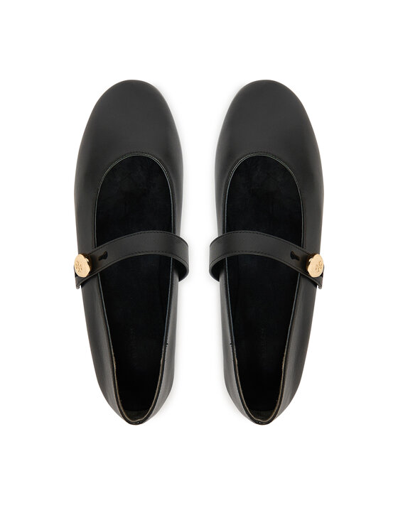 Tory Burch Балетки Tory Burch 1Romy Mary Jane 84652 Чорний