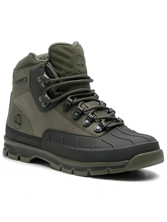 Timberland Ορειβατικά παπούτσια Timberland Euro Hiker Shell Jacquard TB0A1QIBA581 Πράσινο