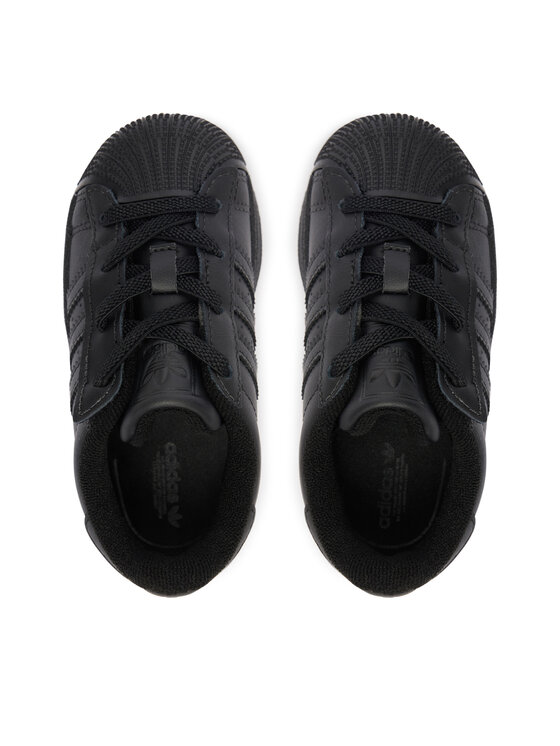 adidas Sportcipők adidas Superstar II Comfort Closure Elastic Lace JR9415 Fekete