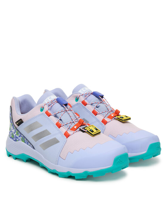 adidas Трекінгові черевики adidas Minecraft Terrex Gore-Tex Hiking JR1315 Фіолетовий