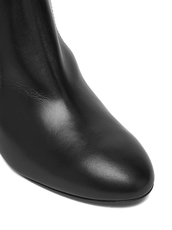Stuart Weitzman Ботильйони Stuart Weitzman Babette Zip SL542 Чорний