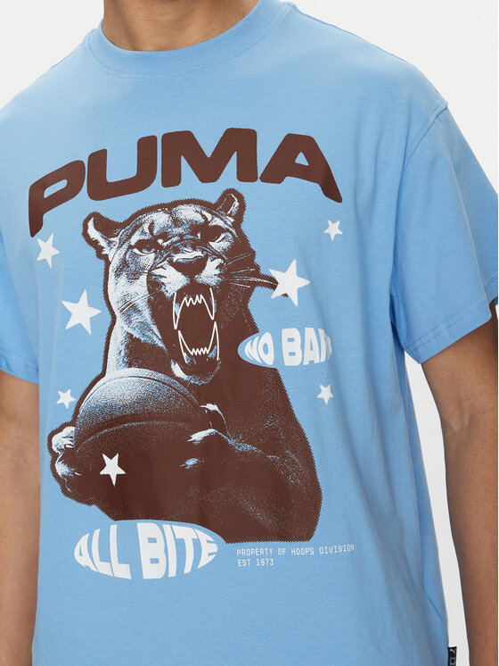 Puma Puma Majica All Bite 630466 Modra Regular Fit