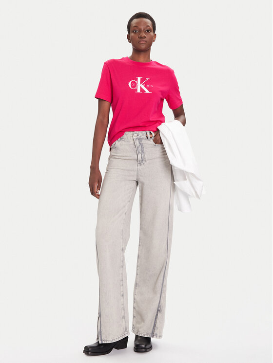 Calvin Klein Jeans Calvin Klein Jeans Camiseta Hero Classic LV047B865G Rosa Regular Fit