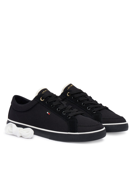 Tommy Hilfiger Tenisenes Tommy Hilfiger Th Low FW0FW09390 Melns