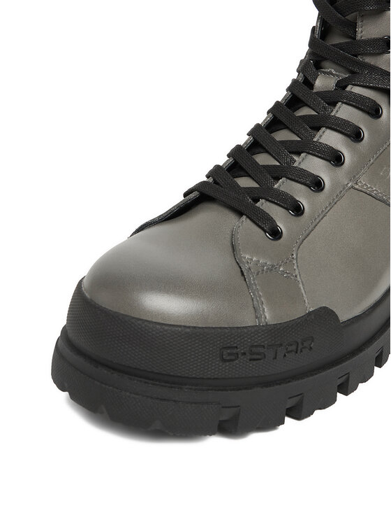 G-Star Raw Šnurovacia obuv G-Star Raw EO-LINCOLN-02 125AM Sivá