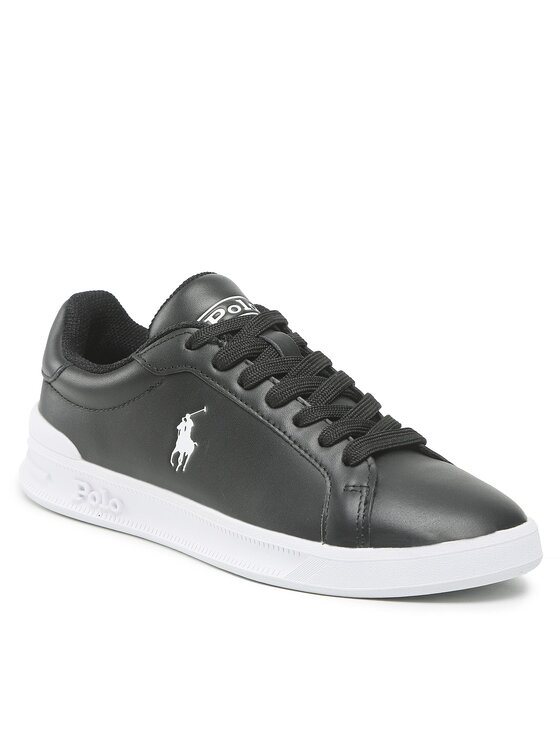 Polo Ralph Lauren Снікерcи Polo Ralph Lauren Hrt Ct II 809845109009 Чорний