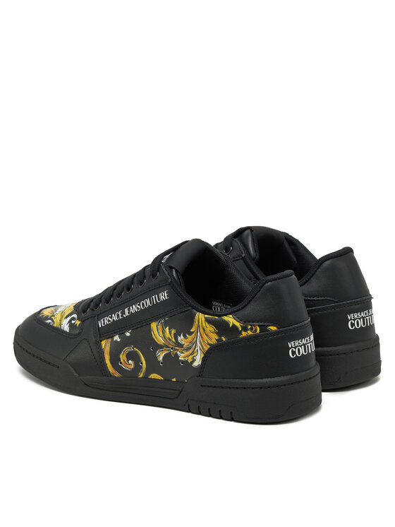 Versace Jeans Couture Снікерcи Versace Jeans Couture 78YA3SD4 Чорний