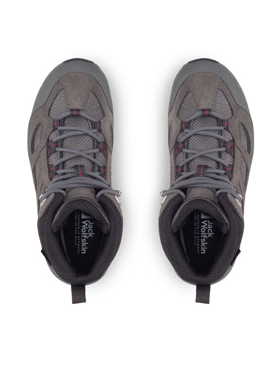 Jack Wolfskin Bakancs Jack Wolfskin Vojo 3 Texapore Mid W 4042472 Szürke
