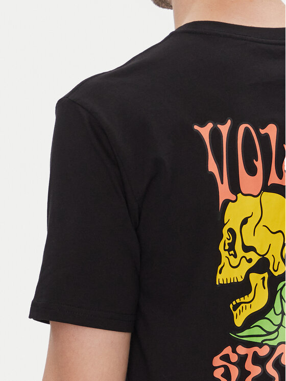 Volcom Volcom Футболка Tooflow A3512551 Чорний Classic Fit
