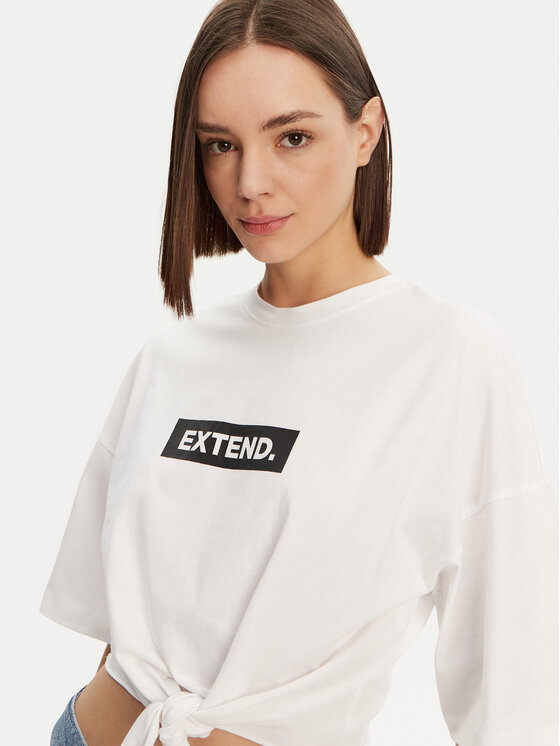 ONLY ONLY Футболка Serena 15343356 Білий Regular Fit