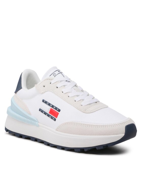 Tommy Jeans Αθλητικά Tommy Jeans Wmn Tech Runner EN0EN02028 Λευκό