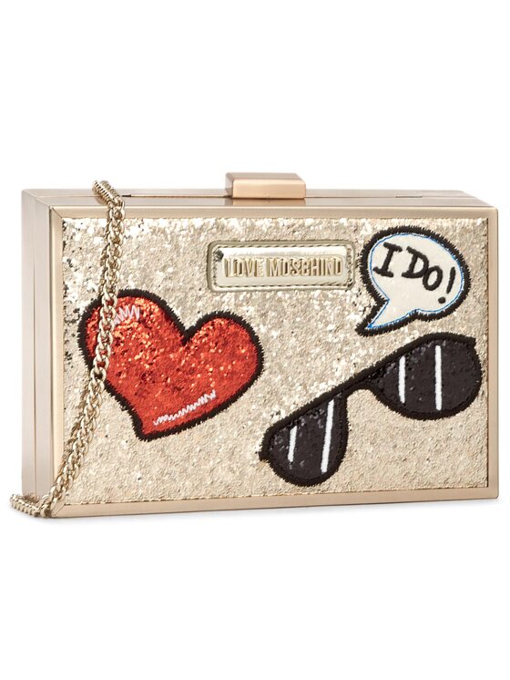 LOVE MOSCHINO Τσάντα LOVE MOSCHINO JC4151PP15LL0901 Χρυσό