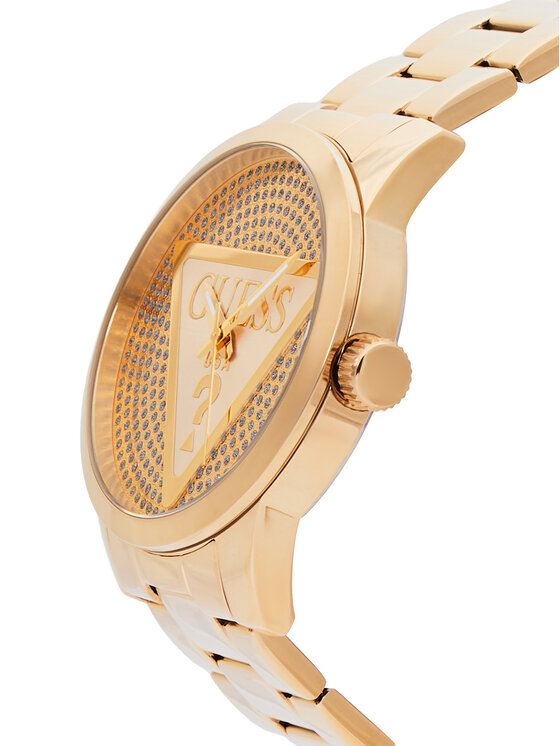 Guess Laikrodis Guess Badge GW0915G1 Auksinė