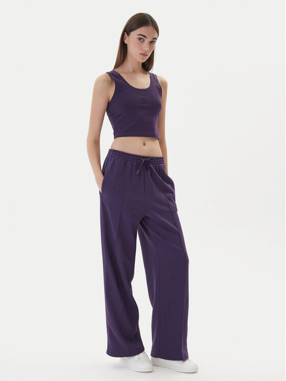 adidas adidas Топ Essentials Small Logo KB7127 Фіолетовий Slim Fit