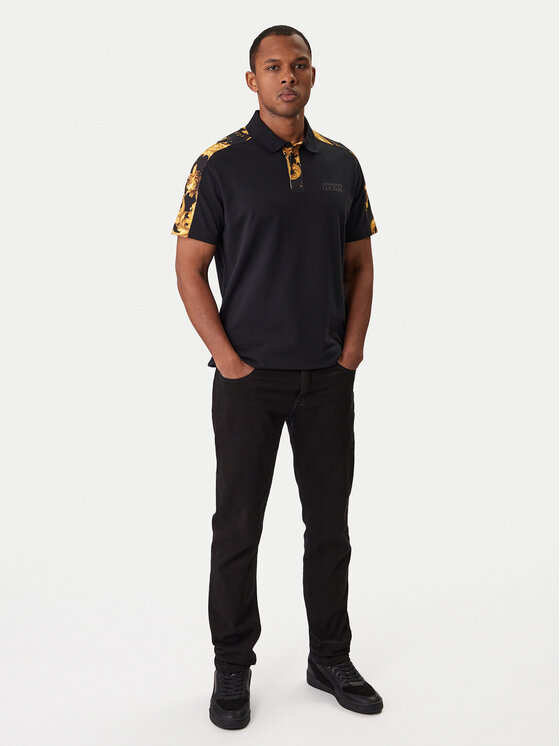Versace Jeans Couture Versace Jeans Couture Polo 80GAG6R1 JS549 Negro Regular Fit