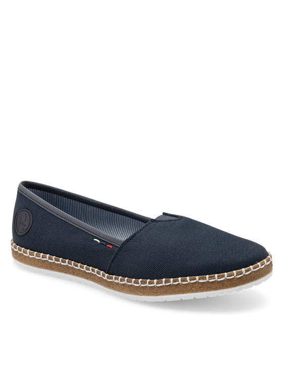 Rieker Espadrilles Rieker M2278-14 Tumši zils