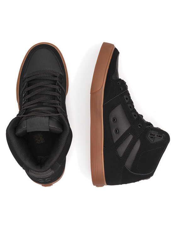 DC Shoes Sneakersy DC Shoes PURE HIGH-TOP WC ADYS400043-BGM Čierna