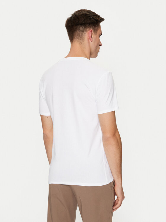 Guess Guess T-shirt M2YI24 J1314 Bijela Slim Fit