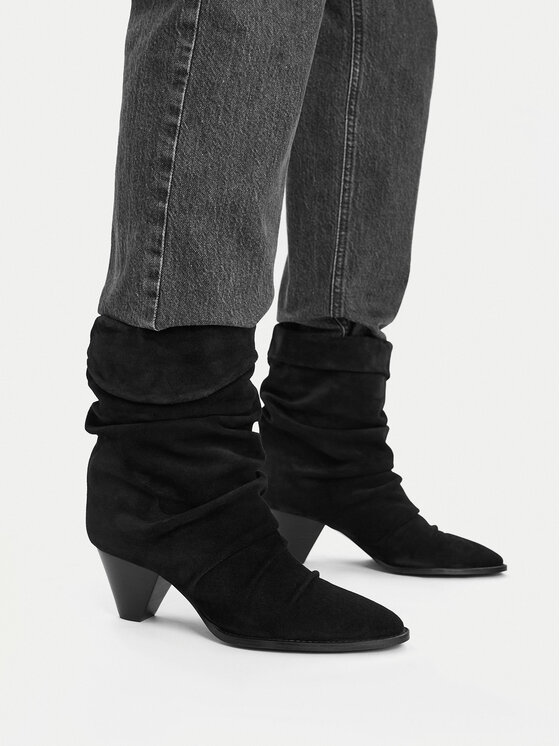 Badura Čižmy Badura EO-APRIL-25FW218 Čierna