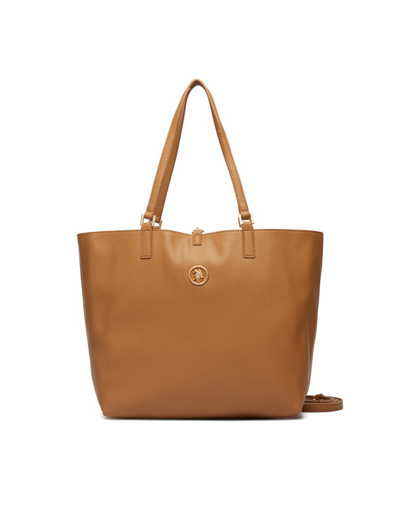 U.S. Polo Assn. Дамска чанта U.S. Polo Assn. BIUXT8582WVP Светлобежов