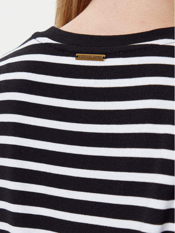 MICHAEL Michael Kors MICHAEL Michael Kors Футболка MT551R9HM7 Чорний Relaxed Fit