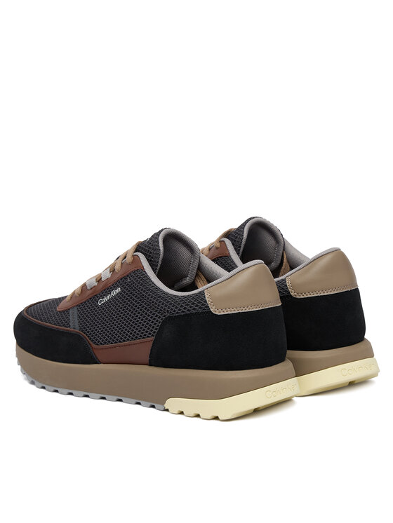 Calvin Klein Sneakersy Calvin Klein City Runner Laceup Ny-Rec Su HM0HM02215 Czarny