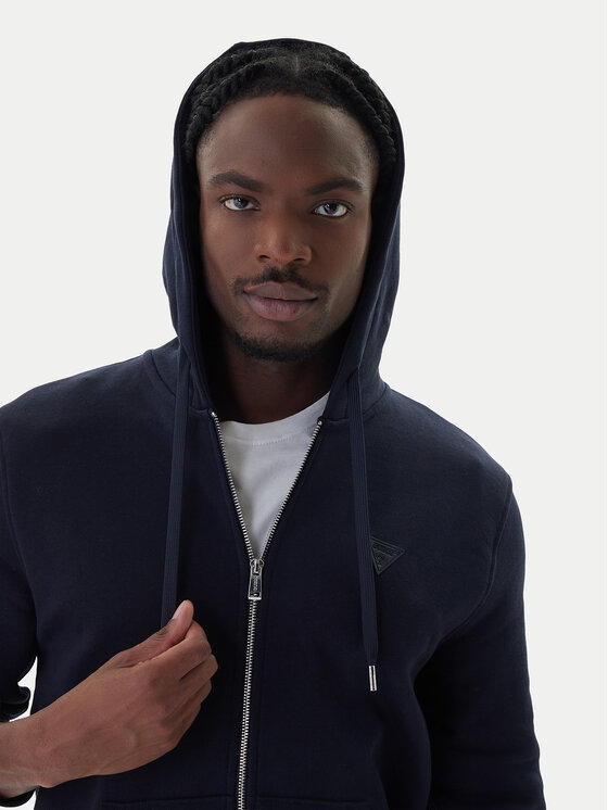 Guess Guess Sudadera M6RQ48 KCN01 Azul marino Regular Fit