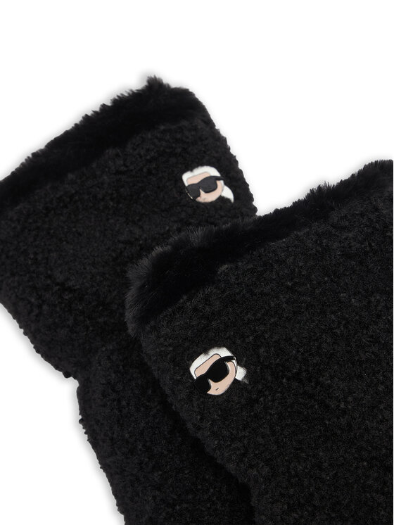 KARL LAGERFELD Guanti da donna KARL LAGERFELD B4W33044 Nero