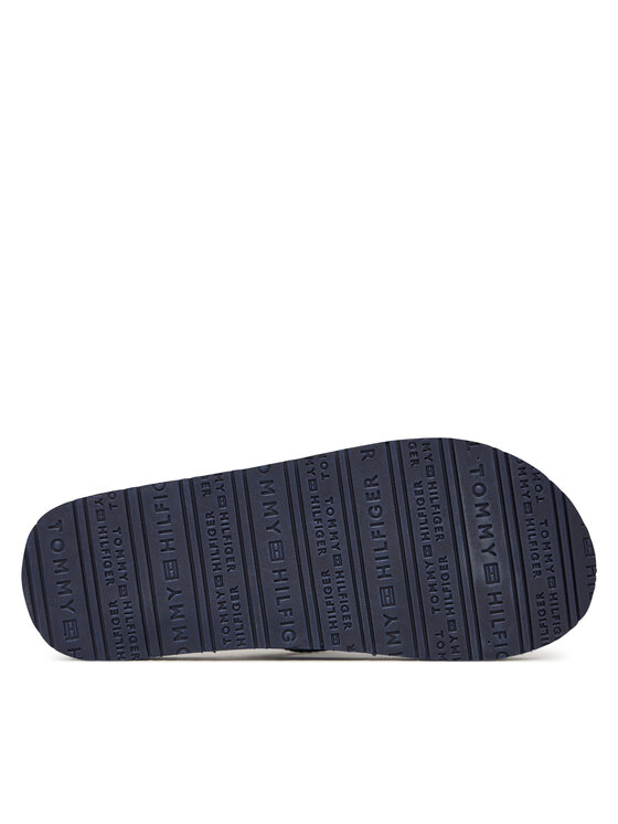 Tommy Hilfiger Šľapky Tommy Hilfiger T3X8-34408-0058 Modrá