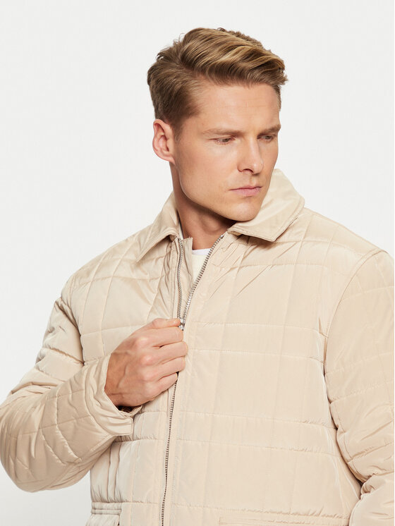 Hunter Hunter Prijelazna jakna Walter HARM0004242 Bež Regular Fit