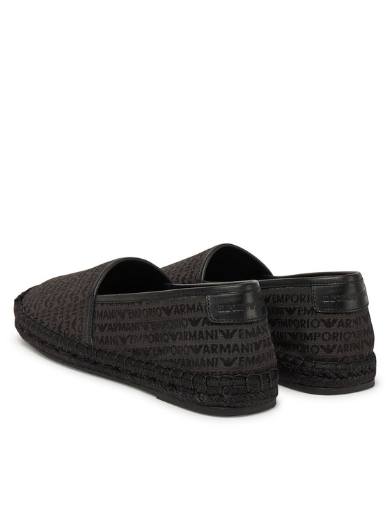 Emporio Armani Еспадрильї Emporio Armani X4S030 XR338 K001 Чорний