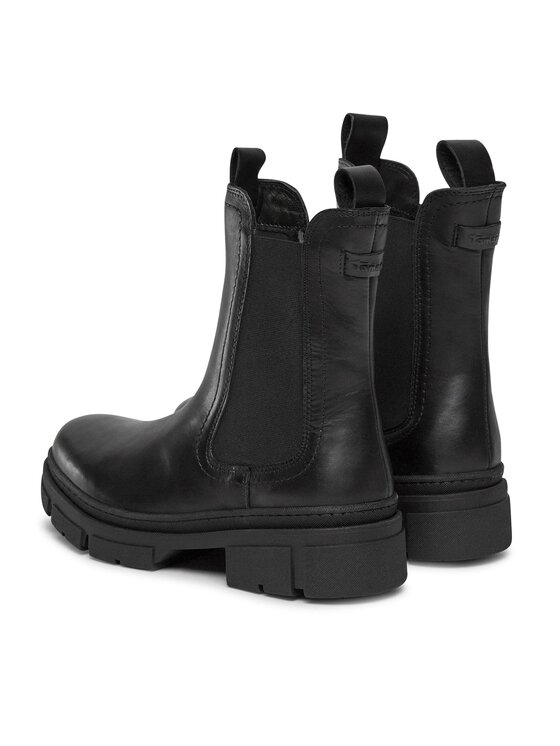 Tamaris Kotníková obuv s elastickým prvkem Tamaris 1-25901-41 Černá