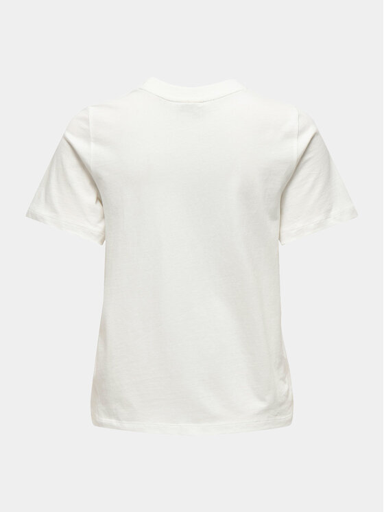 JDY JDY T-Shirt Pisa 15292431 Λευκό Regular Fit