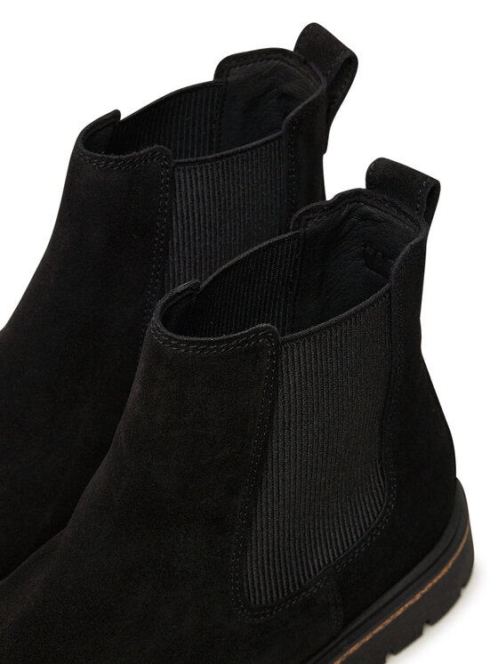 Birkenstock Členková obuv s elastickým prvkom Birkenstock Highwood Slip On Mid M Leve 1028138 Čierna