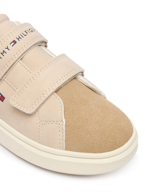 Tommy Hilfiger Sneakers Tommy Hilfiger Low Cut Velcro Sneaker T1X9-35218-1959 S Beige