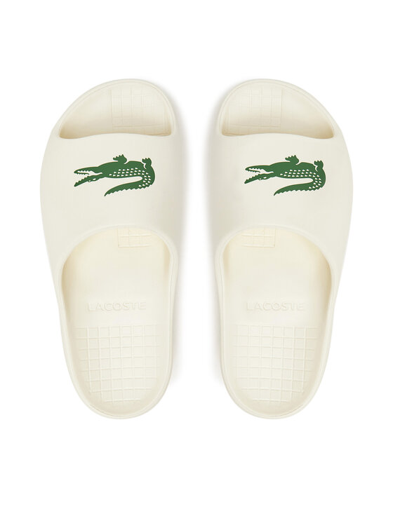 Lacoste Чехли Lacoste 7-48CFA0022 Бял