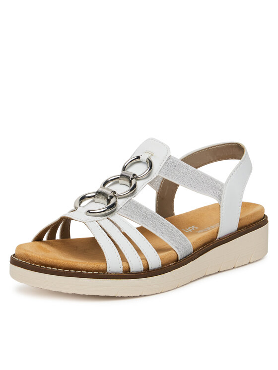 Remonte Sandály Remonte D2073-80 Bílá