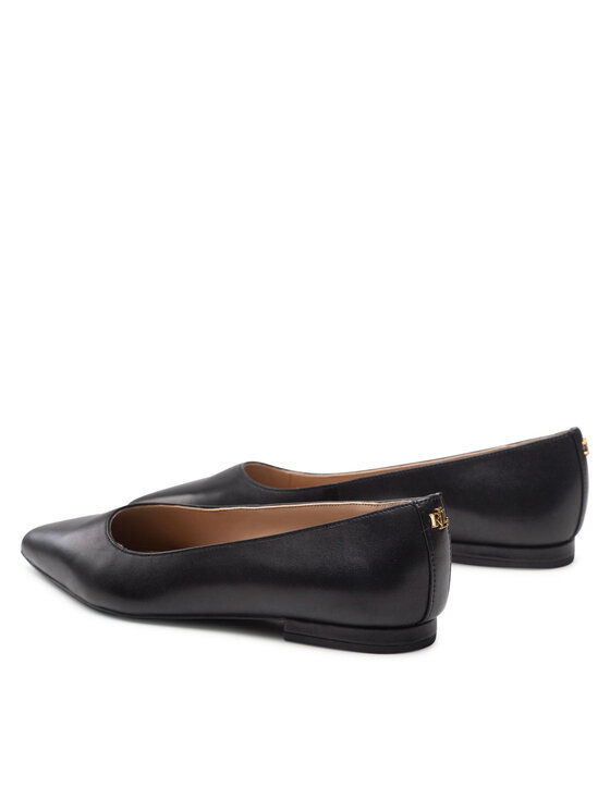 LAUREN RALPH LAUREN Балеринки LAUREN RALPH LAUREN Londyn 802862706001 Черен
