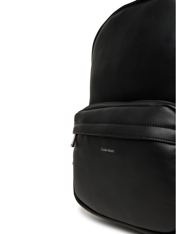 Calvin Klein Mugursoma Calvin Klein Raised Round Backpack LV04D3155G Melns