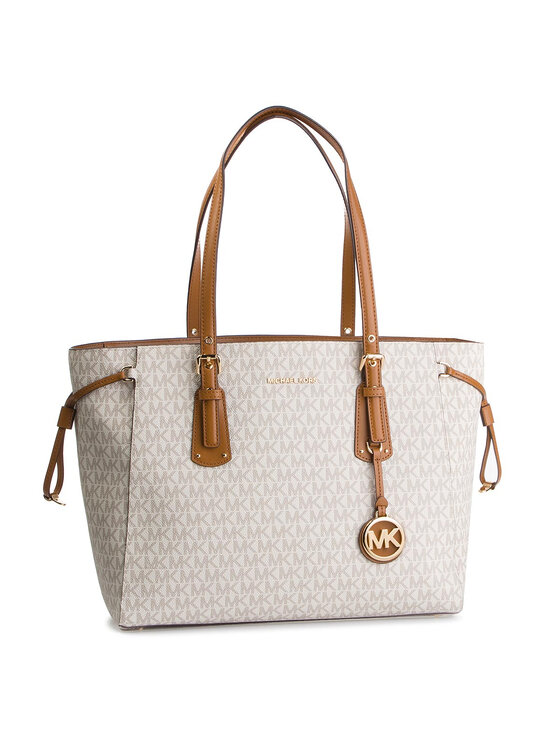 MICHAEL Michael Kors Torebka MICHAEL Michael Kors Voyager 30F8GV6T2B Beżowy