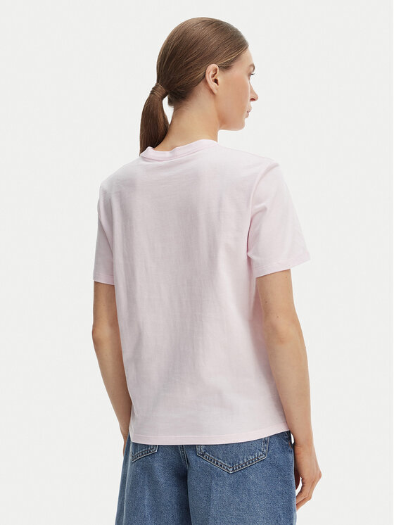 Calvin Klein Jeans Calvin Klein Jeans Marškinėliai NYC Logo LV047F810G Rožinė Classic Fit