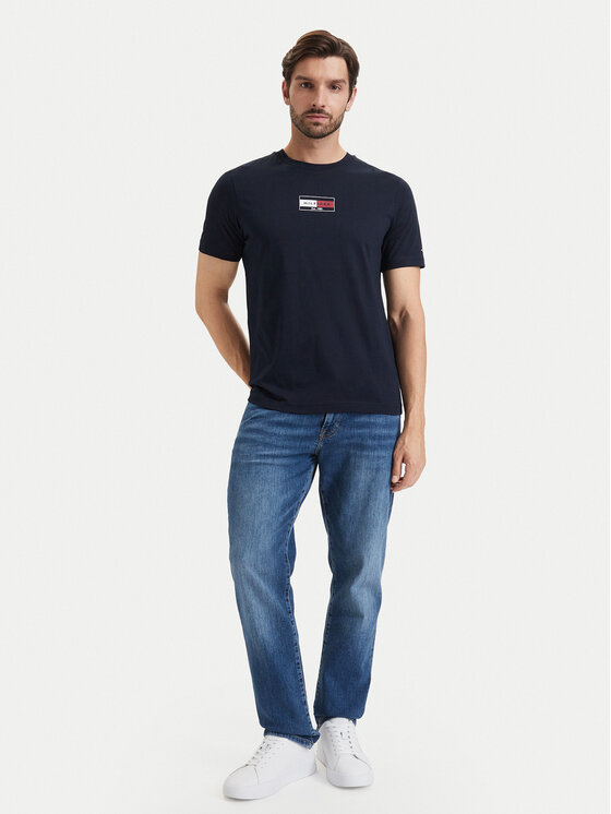Tommy Hilfiger Tommy Hilfiger Camiseta Brand Love MW0MW44882 Azul marino Regular Fit