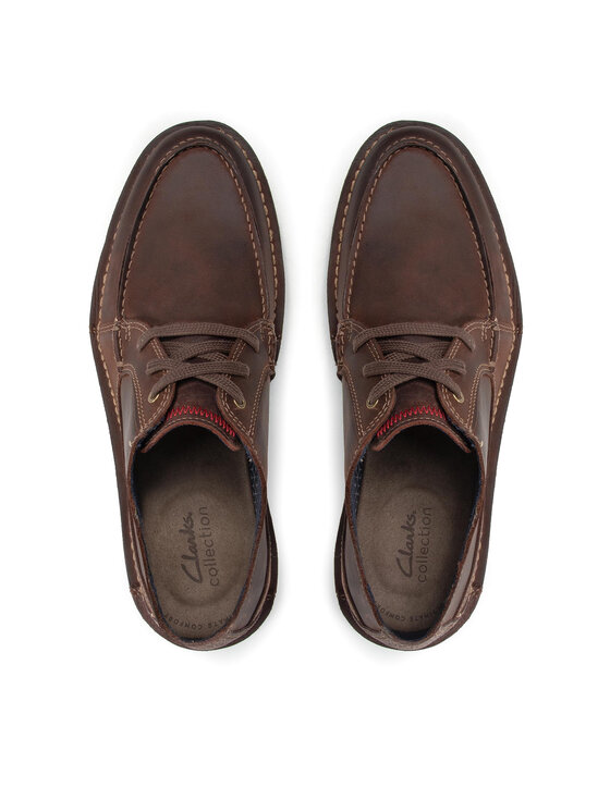 Clarks Pusbačiai Clarks Vargo Vibe 261448227 Ruda