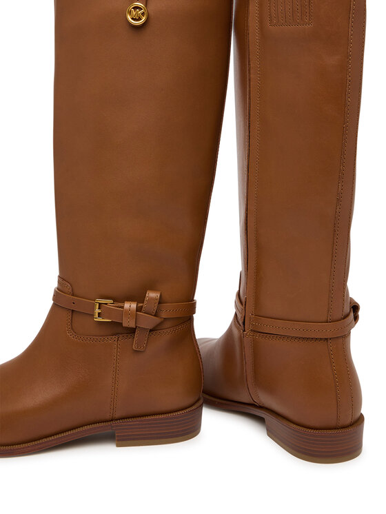 MICHAEL Michael Kors Lovaglócsizma MICHAEL Michael Kors Beverly Flat 40F6BVFB5L Barna