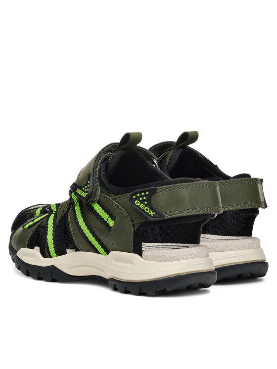 Geox Szandál Geox Jr Borealis J450RB 014ME C3222 M Khaki